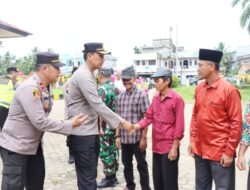 Kunker ke Mapolsek Muara Tembesi, Kapolres Temui Sejumlah Tokoh