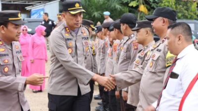 Kunker ke Polsek Mersam, Ini Pesan Kapolres Bambang Purwanto untuk Warga