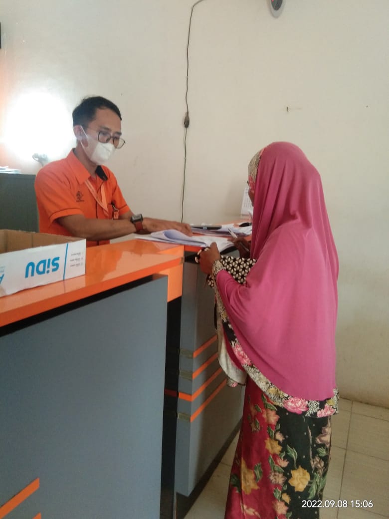 Kantor Pos Indonesia di Kecamatan Danau Teluk, Kota Jambi. (Detail/Frangki)