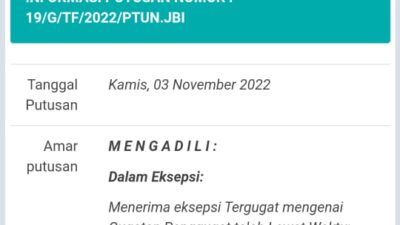 Gugatan Box Culvert Dibangun di Tanah Warga, PTUN Kalahkan Pemilik Lahan