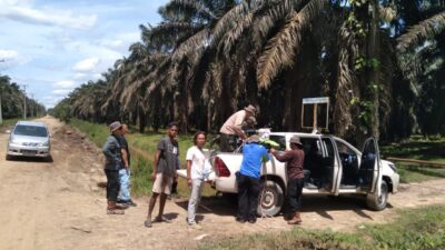 Penyidik Dishut Kembali Datangi Kebun Sawit BSS – Kriston Agro