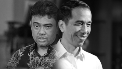 Presiden Partai Buruh Said Iqbal dan Presiden Repiblik Indonesia Joko Widodo. (Kolase/prisat)