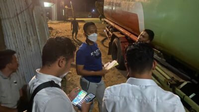 Diduga Solar Olahan, Truk Tangki Kapasitas 20.000 Liter Ditangkap Polda Jambi di Talang Duku