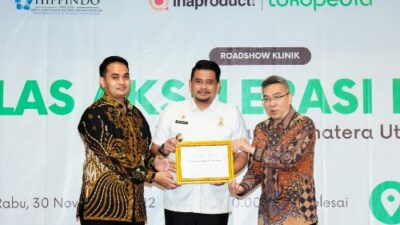 Keren, Sekelas Inalroduct dan Tokopedia Kasih Perhatian ke UMKM Medan, Berkolaborasi dengan Pemko