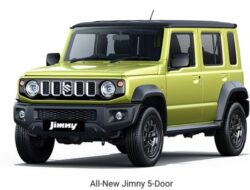 Spesifikasi Suzuki Jimny 5 Pintu