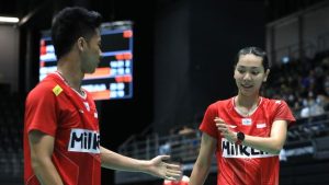 Indonesia Masters: Duel Sengit 59 Menit, Dejan/Gloria Lolos ke 8 Besar