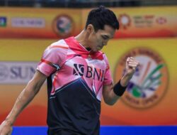 Hasil Indonesia Masters: Jonatan Tampil Ganas Rebut Tiket 16 Besar