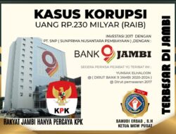 MCW Tantang APH Usut Tuntas Kasus Bank 9 Jambi Soal Duit Rp 230 Miliar