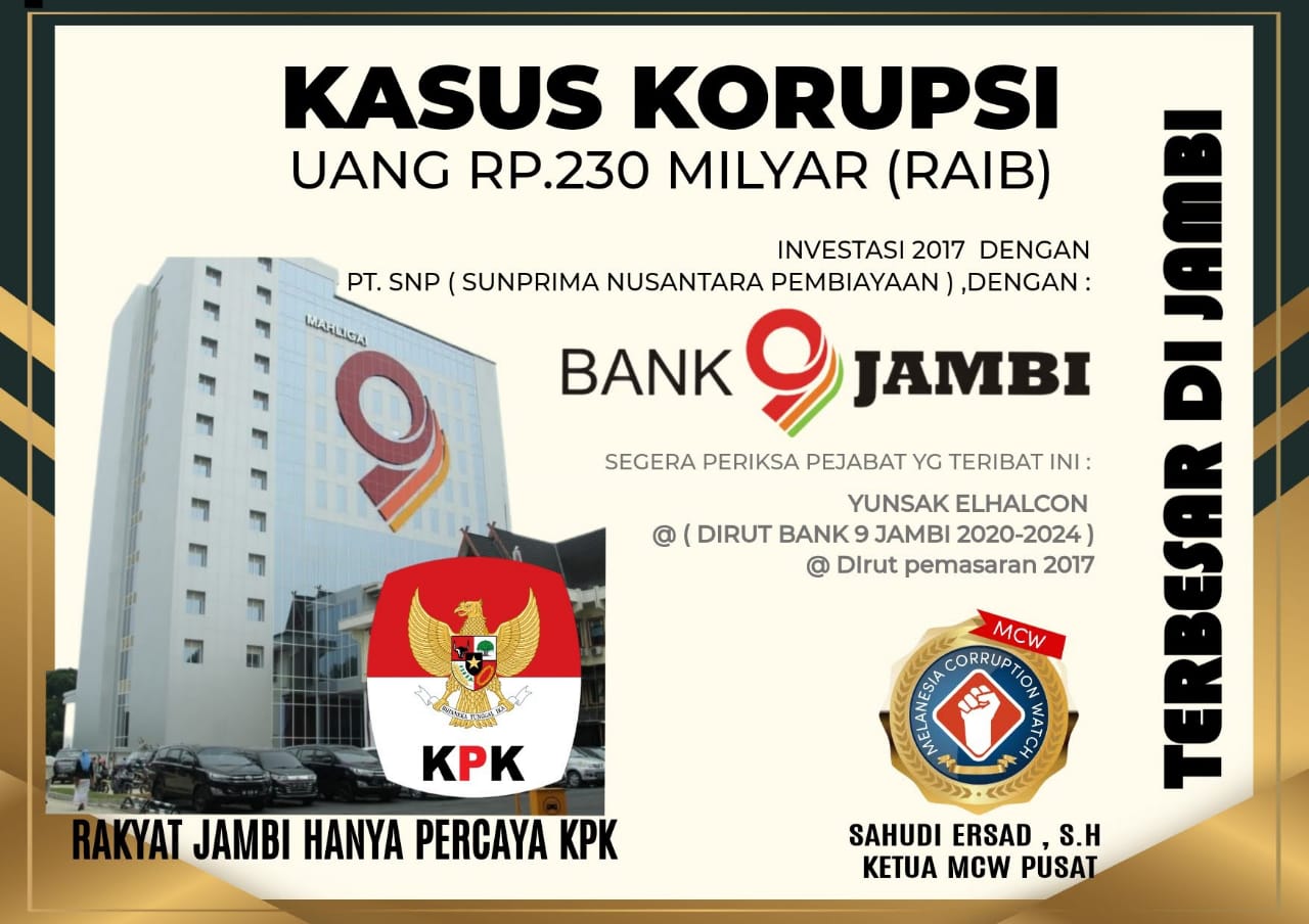 Kasus Bank 9 Jambi