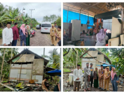 Komisi I DPRD Tanjab Timur Tinjau Rumah Suryadi yang Tampak Sangat Memprihatinkan