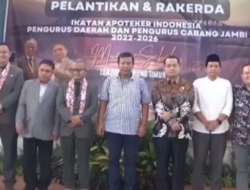 Ketua DPRD Tanjab Timur Hadiri Acara Pelantikan dan Rakerda IAI Provinsi Jambi Masa Bhakti 2022-2026