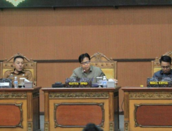 DPRD Tanjungjabung Timur Gelar Rapat Paripurna Dengarkan Laporan Banggar Terhadap APBD Anggaran 2022