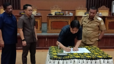 DPRD Tanjungjabung Timur Selenggarakan Rapat Paripurna Pengambil Keputusan Ranperda Perubahan APBD Tanjungjabung Timur Anggaran 2023