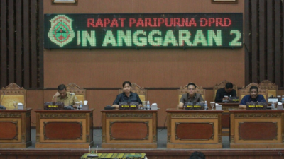 Begini Hasil Akhir Fraksi di DPRD Atas Laporan Banggar Terhadap APBD Tahun Anggaran 2023