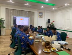 Inspektorat Daerah Kabupaten Batanghari Gelar Rapat Evaluasi Monitoring Centre for Prevention