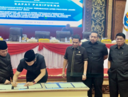 DPRD Provinsi Jambi Gelar Rapat Paripurna Agenda Pembahasan KUPA dan PPAS Perubahan APBD Tahun 2024