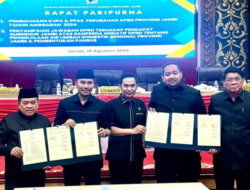 DPRD Provinsi Jambi Gelar Rapat Paripurna Agenda Pembahasan KUPA dan PPAS Perubahan Tahun 2024