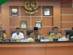 Dihadiri Pjs Gubernur Jambi Sudirman, Pemkab Batanghari Gelar Rakor Pemantauan Kesiapan Pilkada Tahun 2024