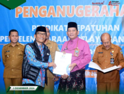 Pemerintah Kabupaten Batanghari Raih Predikat Kualitas Tertinggi Kepatuhan Pelayanan Publik Ombudsman RI Perwakilan Jambi