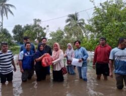 Sigap, Dinsos Natuna Salurkan Bantuan Bagi Warga Terdampak Banjir